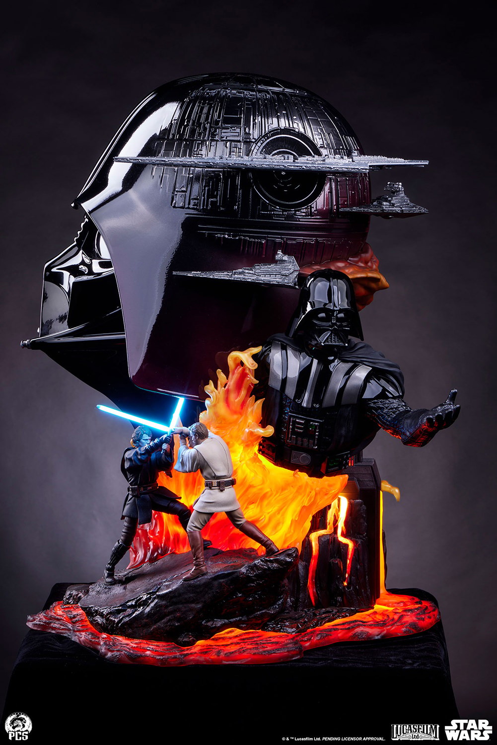 Star Wars Darth Vader Fine Art Bust  (Prototype Shown) View 9