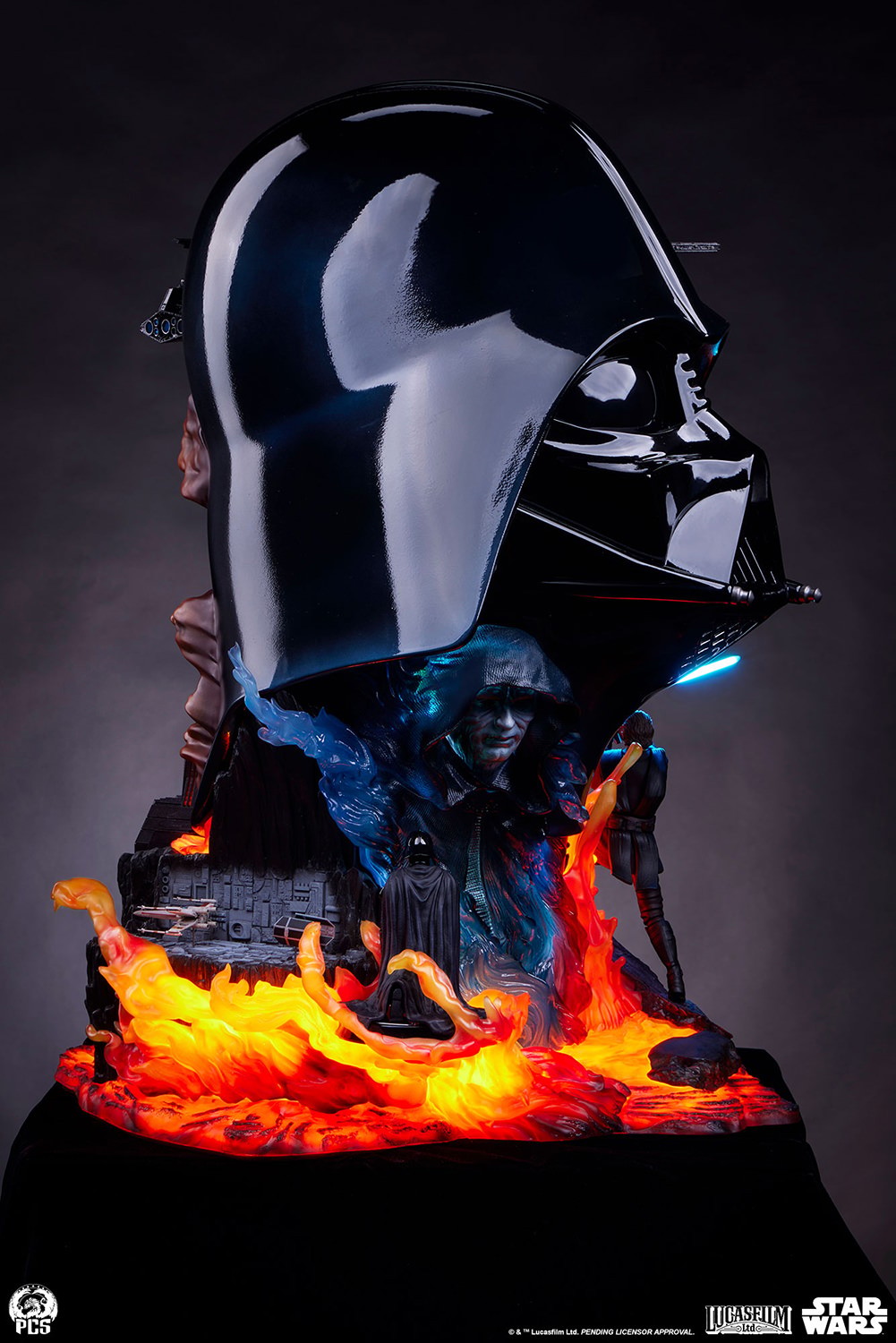 Star Wars Darth Vader Fine Art Bust  (Prototype Shown) View 11