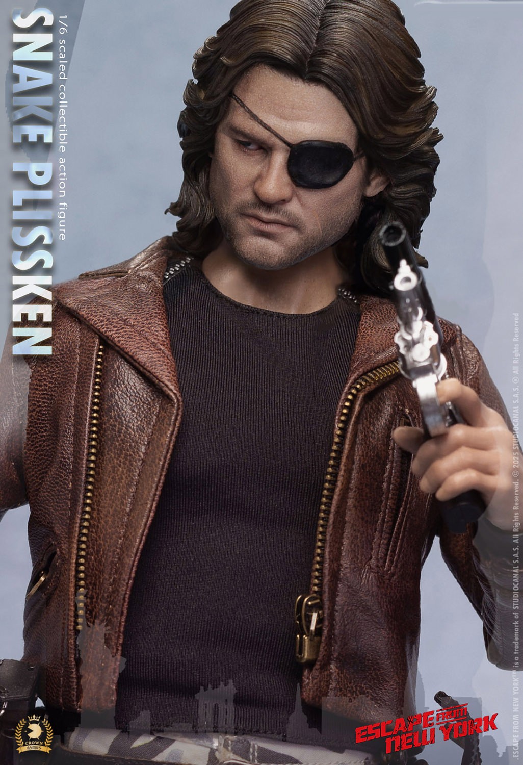 Escape from New York Snake Plissken (Sculpted Hair Version) Sixth Scale Figure  (Prototype Shown) View 3