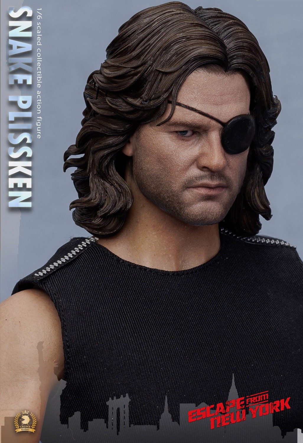 Escape from New York Snake Plissken (Sculpted Hair Version) Sixth Scale Figure  (Prototype Shown) View 8