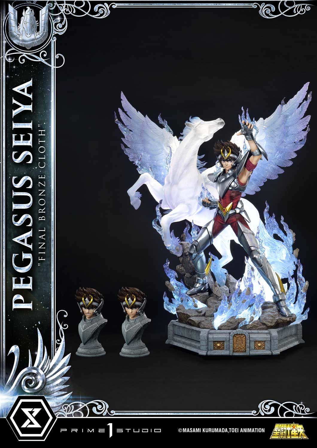 Saint Seiya Pegasus Seiya "Final Bronze Cloth" Quarter Scale Statue  (Prototype Shown) View 7