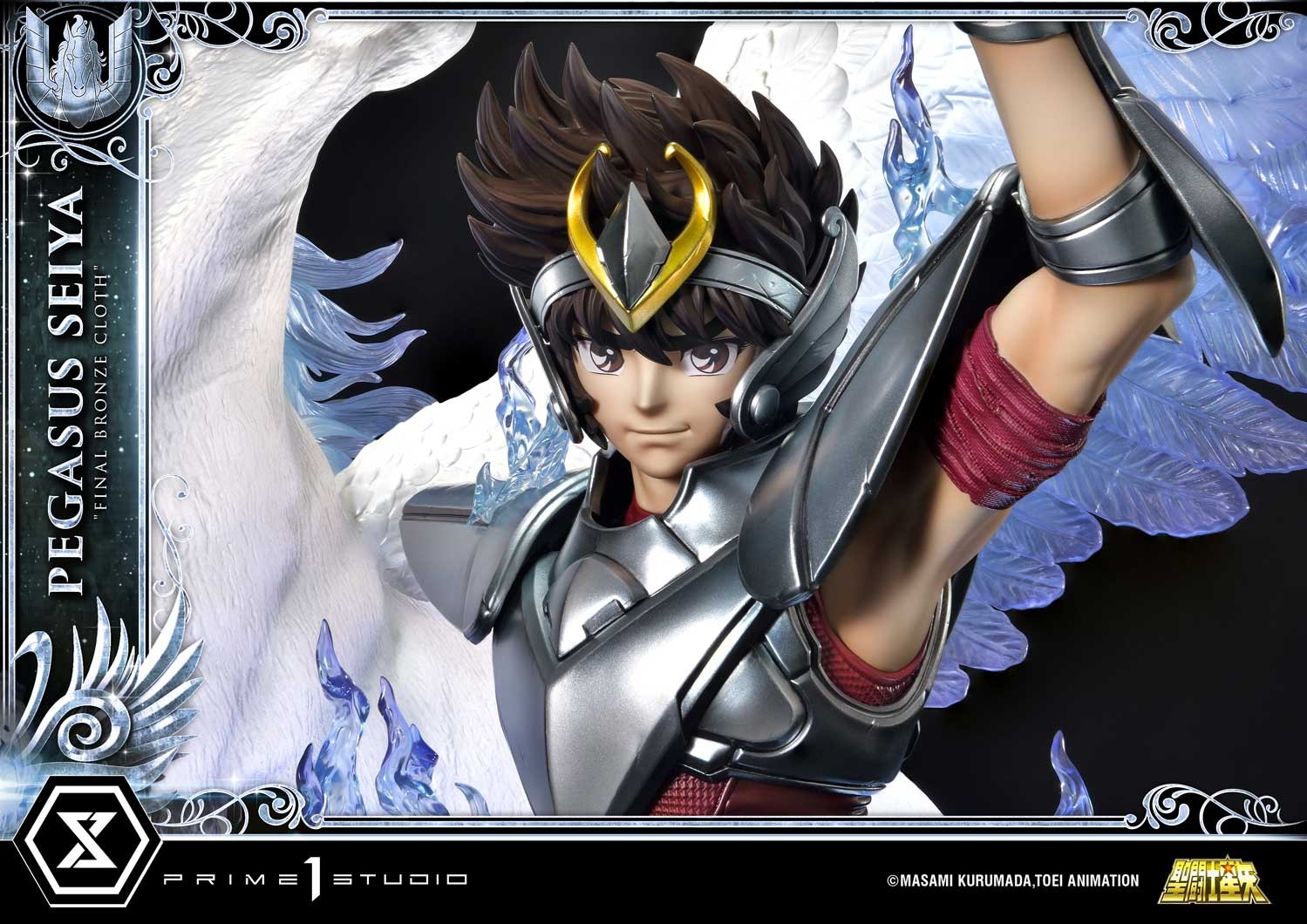 Saint Seiya Pegasus Seiya "Final Bronze Cloth" Quarter Scale Statue  (Prototype Shown) View 17
