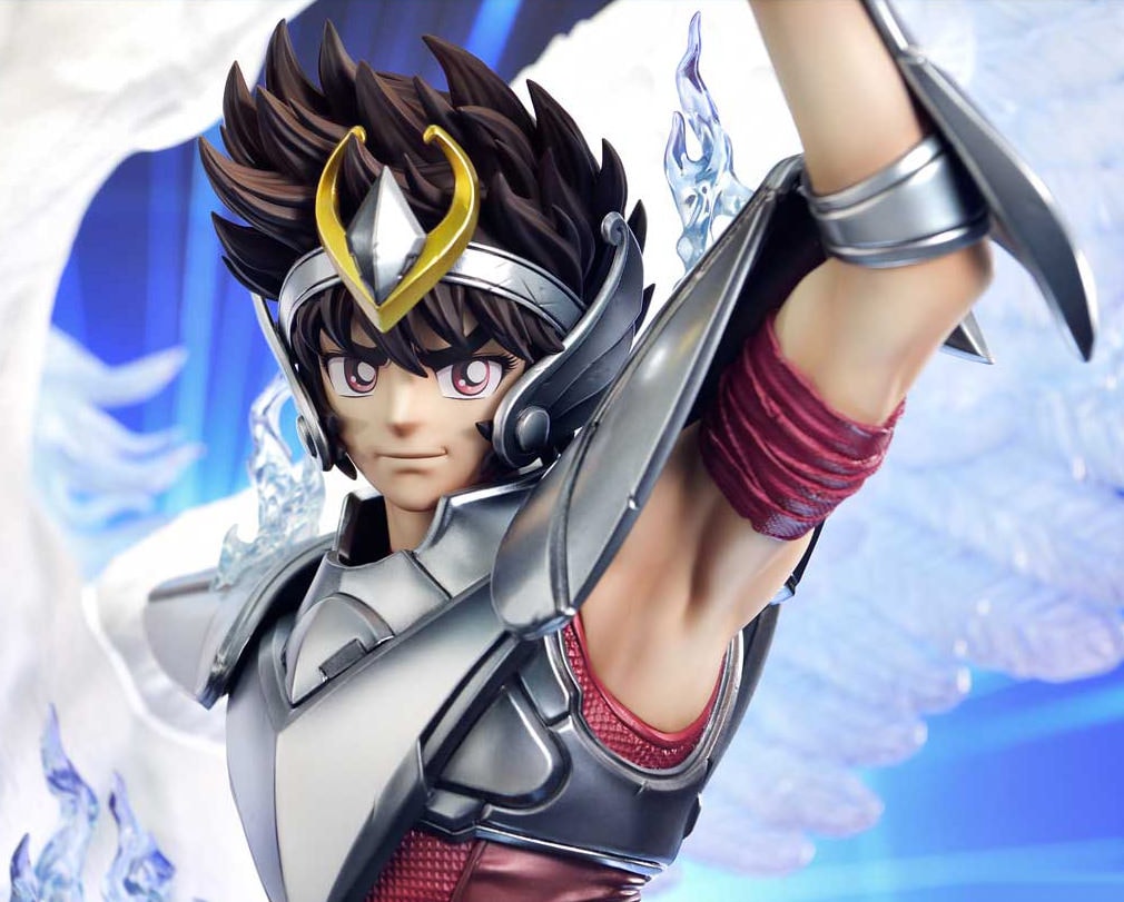 Saint Seiya Pegasus Seiya "Final Bronze Cloth" (Bonus Version) Quarter Scale Statue  (Prototype Shown) View 3