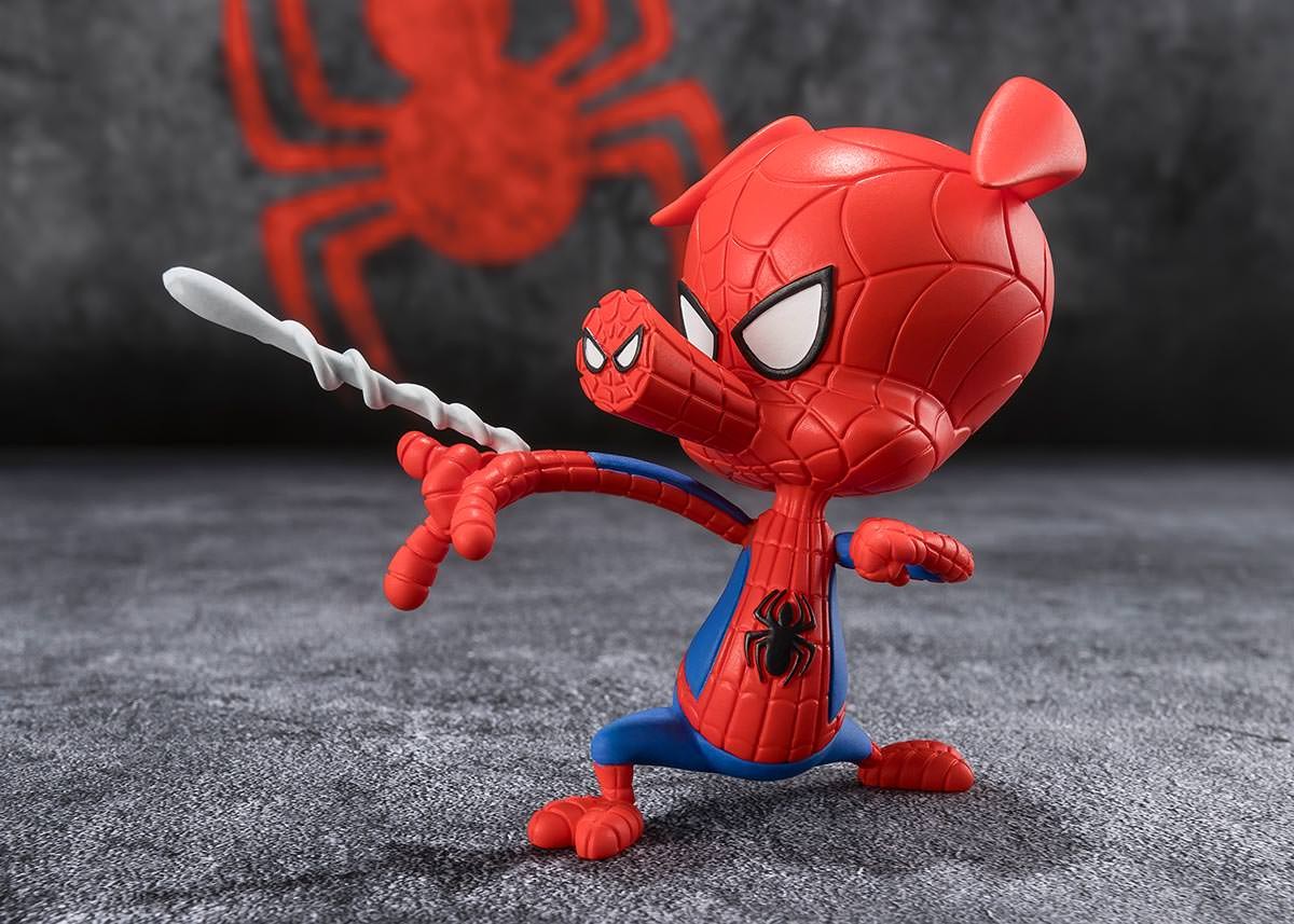 Marvel Spider-Man Noir & Spider-Ham Action Figure  (Prototype Shown) View 6