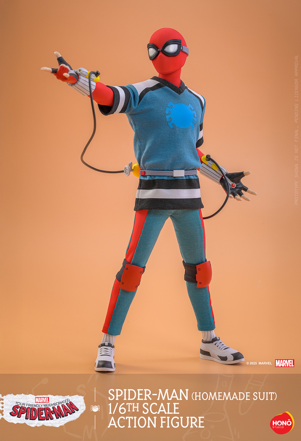 Marvel Spider-Man (Homemade Suit) Action Figure  (Prototype Shown) View 6