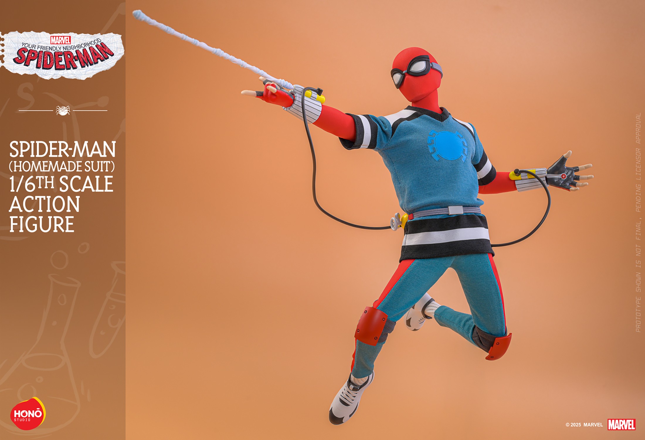 Marvel Spider-Man (Homemade Suit) Action Figure  (Prototype Shown) View 8