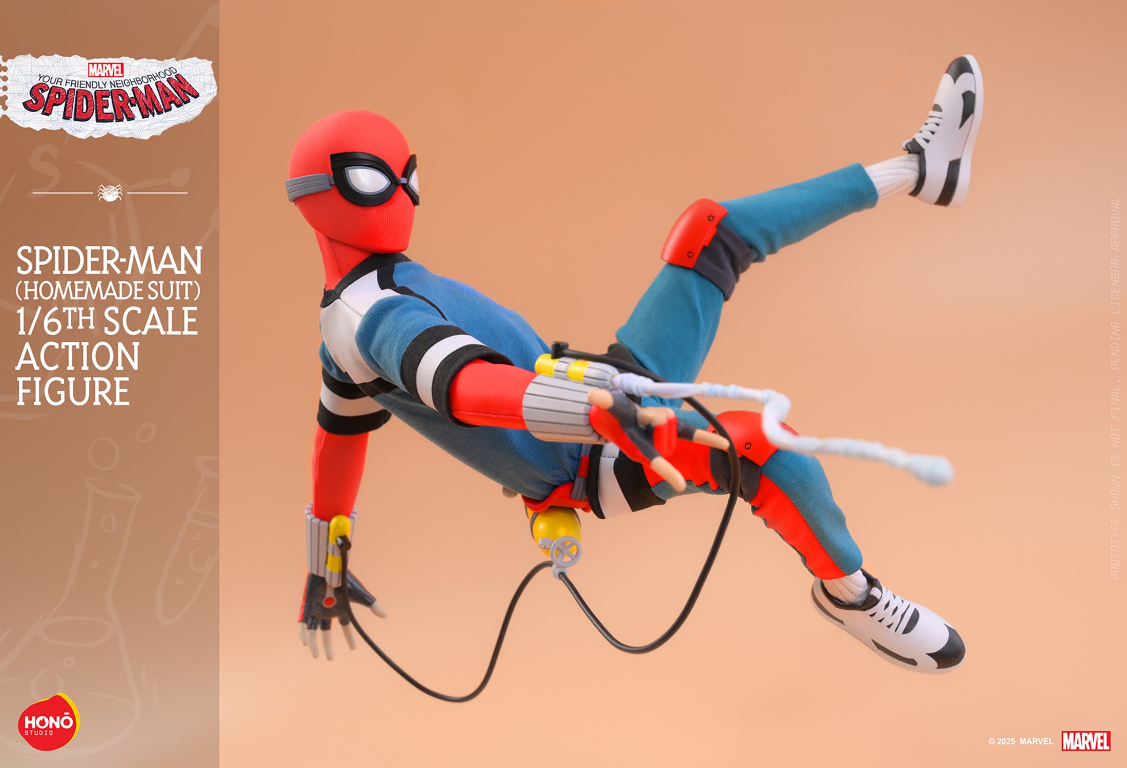 Marvel Spider-Man (Homemade Suit) Action Figure  (Prototype Shown) View 10