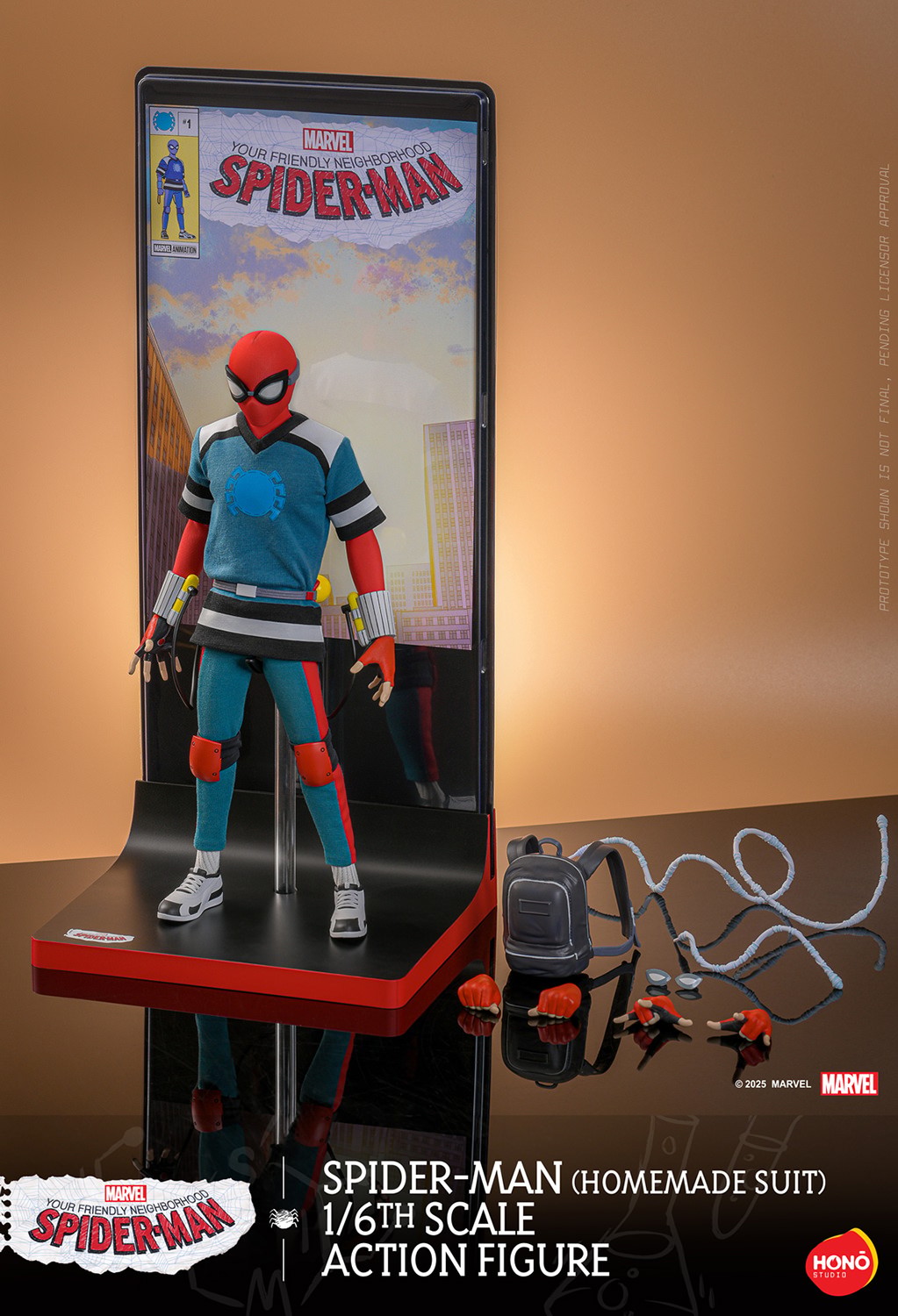 Marvel Spider-Man (Homemade Suit) Action Figure  (Prototype Shown) View 14