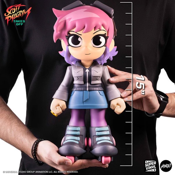 Scott Pilgrim Ramona Flowers Super Vinyl Collectible Figure  (Prototype Shown) View 2