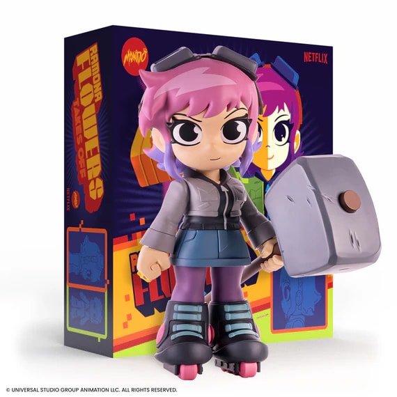 Scott Pilgrim Ramona Flowers Super Vinyl Collectible Figure  (Prototype Shown) View 14