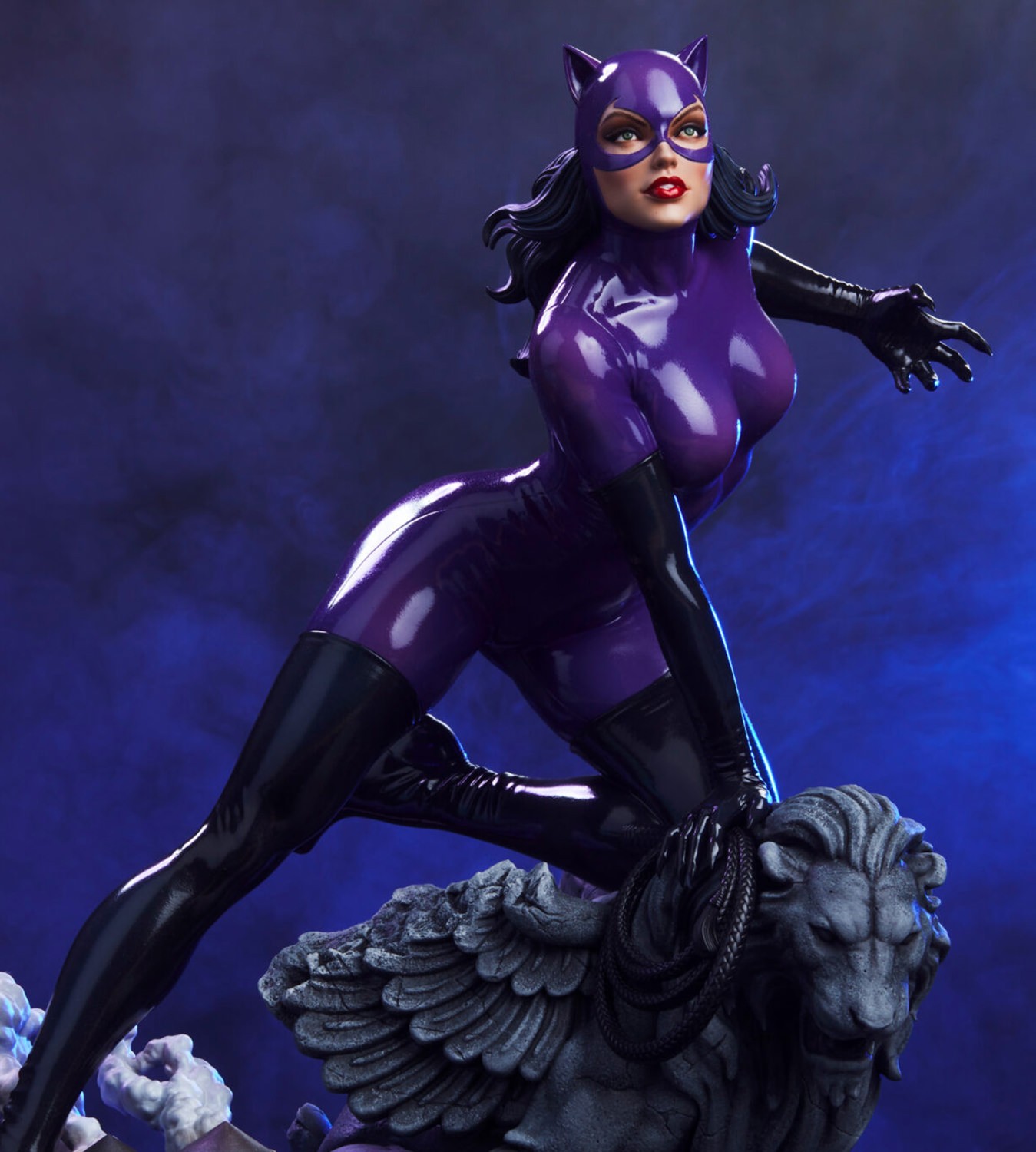 DC Comics Catwoman (Purple Edition) Sixth Scale Maquette  (Prototype Shown) View 4
