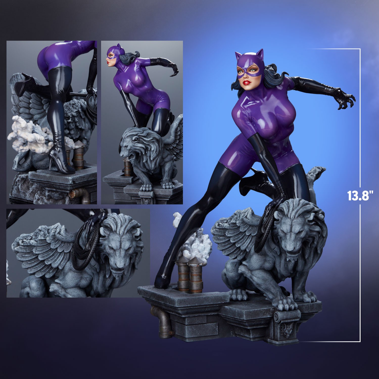 DC Comics Catwoman (Purple Edition) Sixth Scale Maquette  (Prototype Shown) View 2