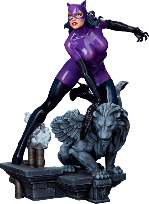 DC Comics Catwoman (Purple Edition) Sixth Scale Maquette  (Prototype Shown) View 13