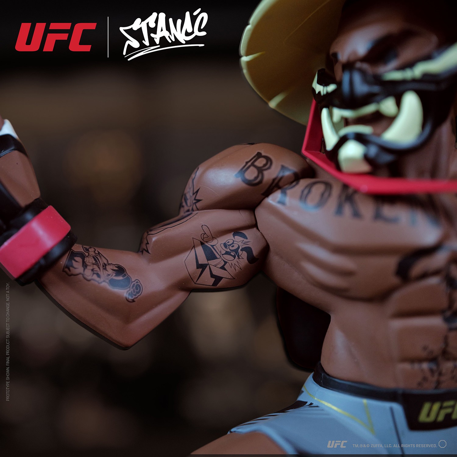 Israel Adesanya Designer Collectible Statue by Stancé