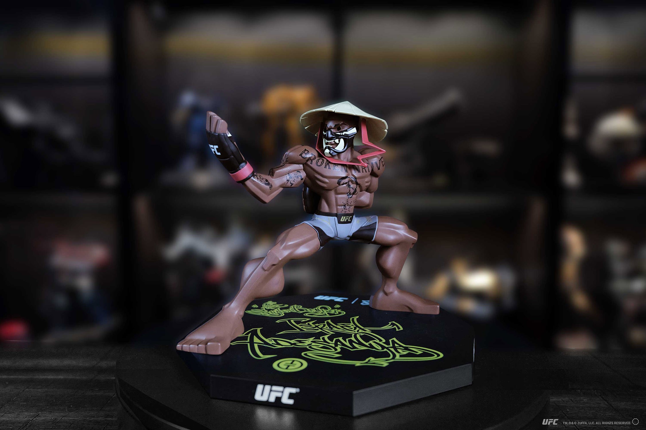 UFC Israel Adesanya Designer Collectible Statue  (Prototype Shown) View 6