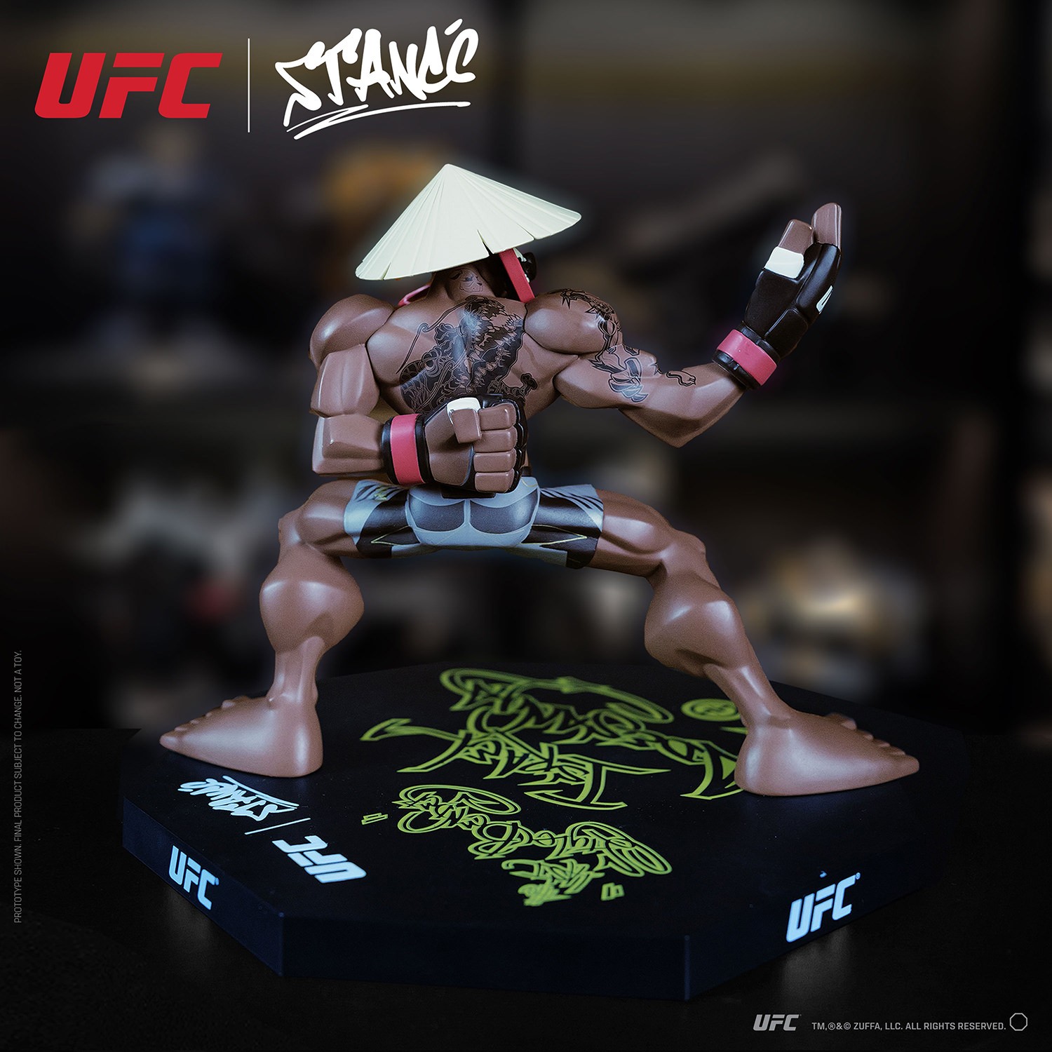 UFC Israel Adesanya Designer Collectible Statue  (Prototype Shown) View 10