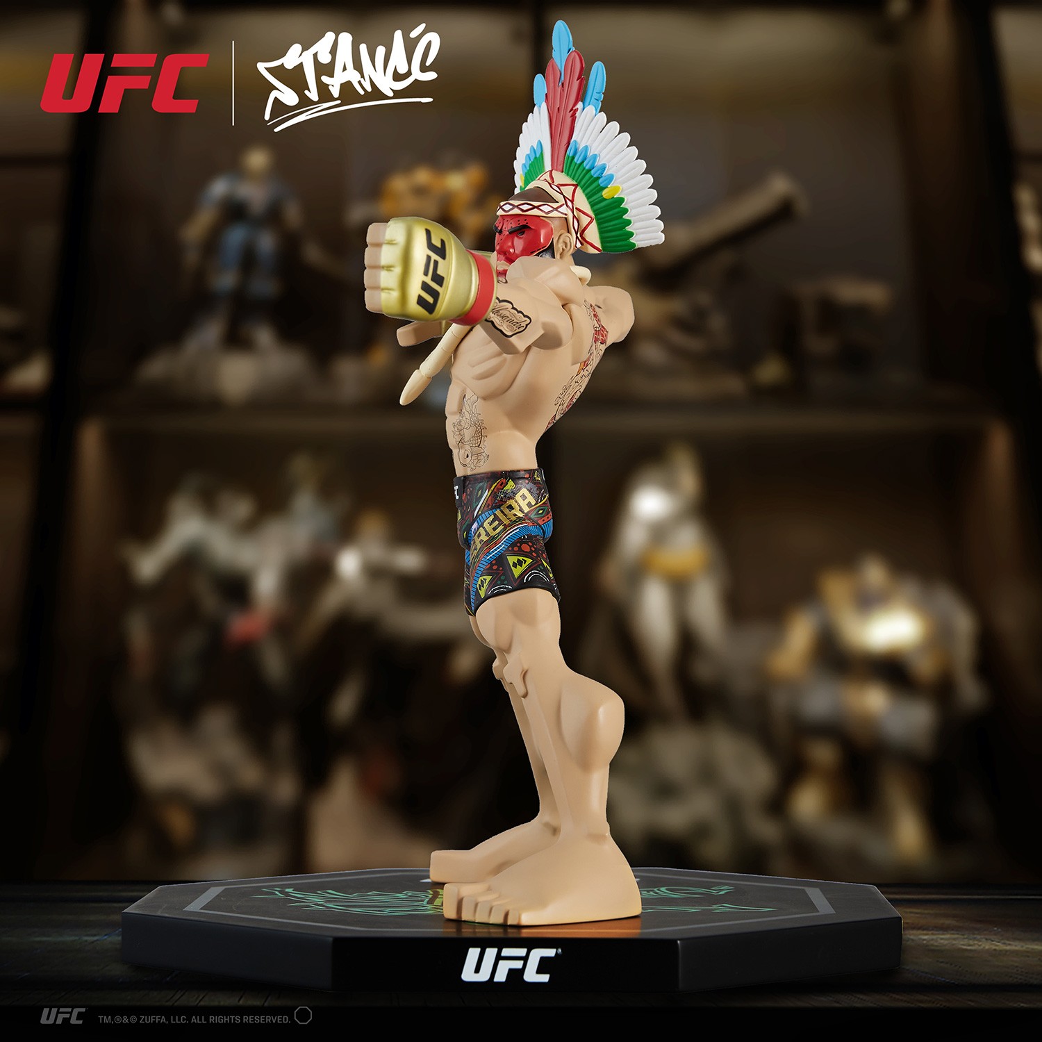 UFC Alex Pereira (Limited Edition) Designer Collectible Statue  (Prototype Shown) View 8