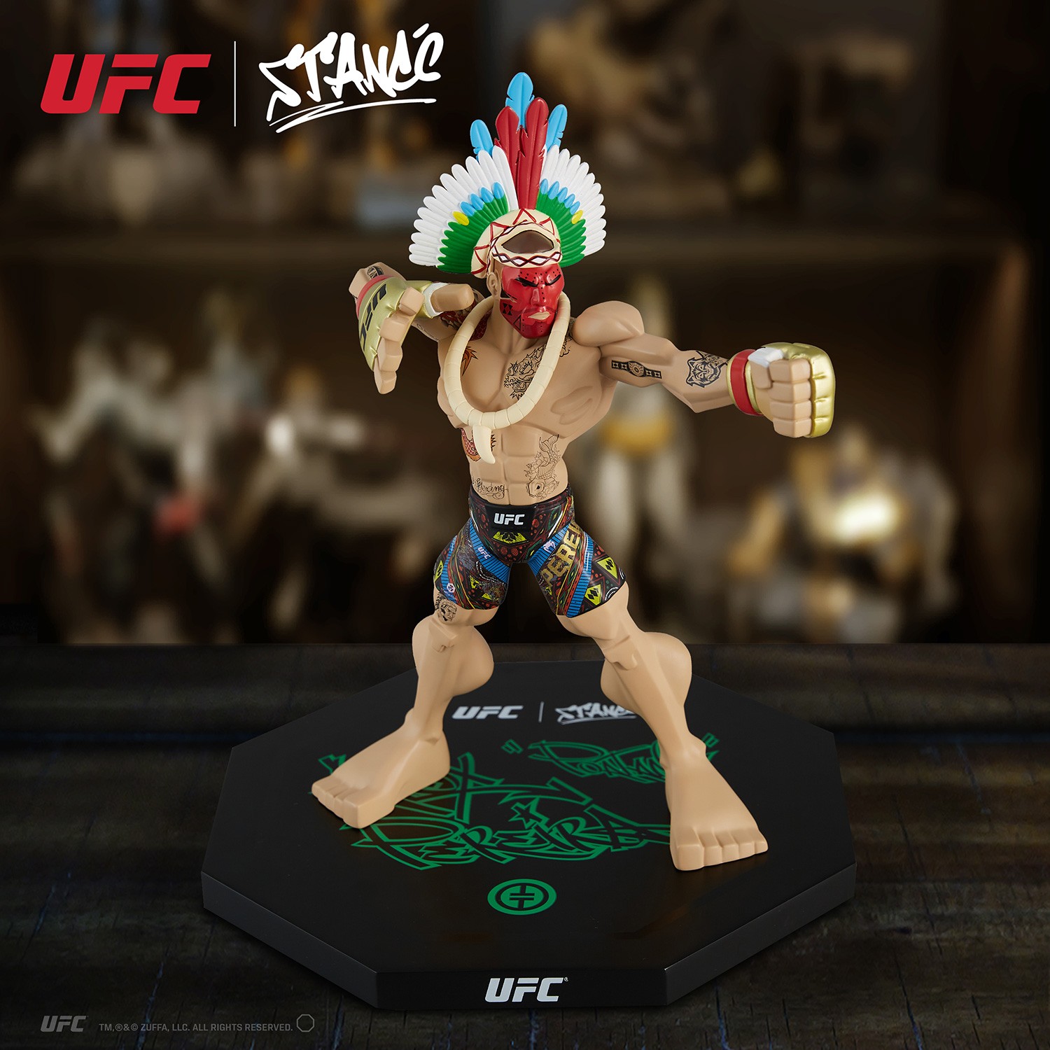 UFC Alex Pereira (Limited Edition) Designer Collectible Statue  (Prototype Shown) View 9