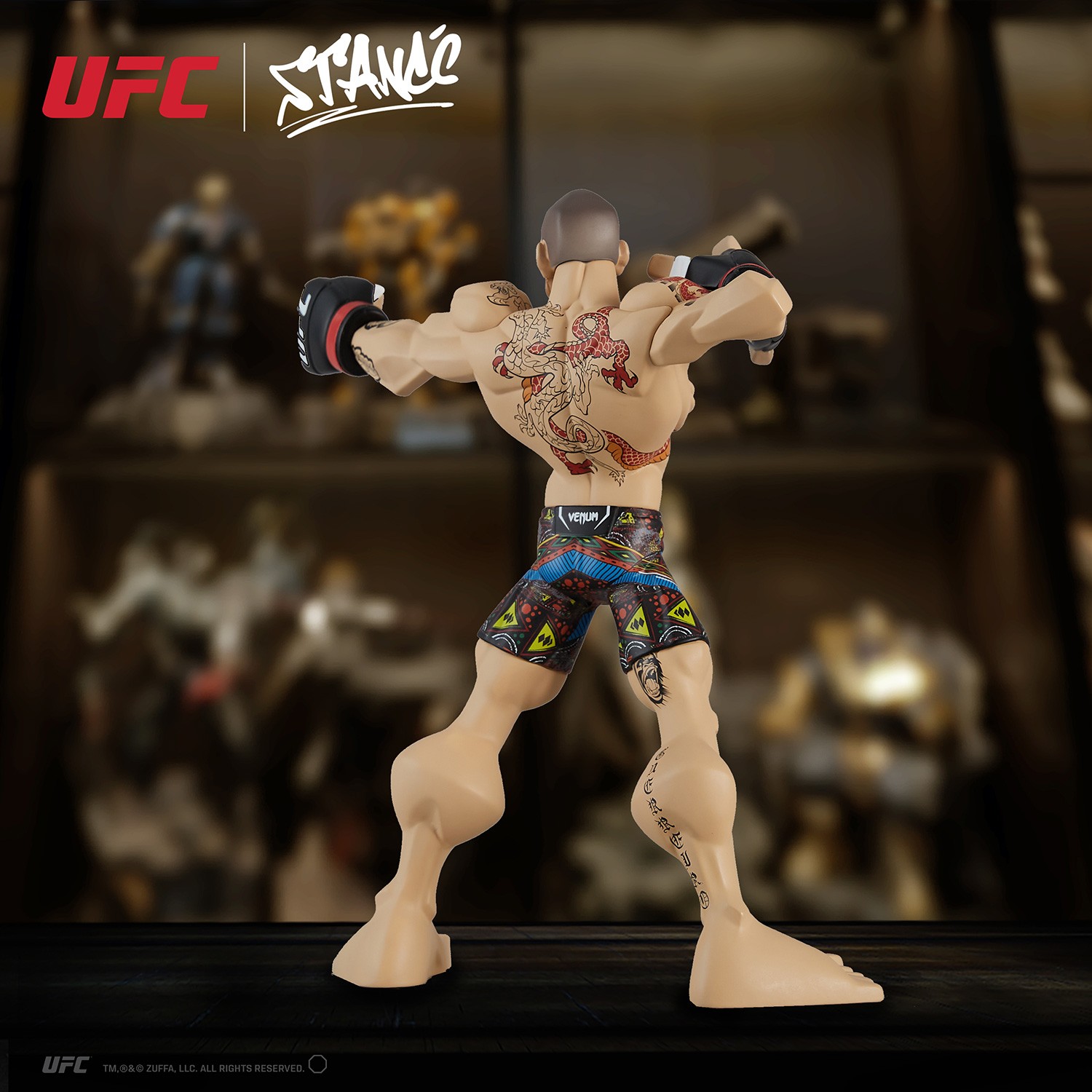 Alex Pereira Designer Collectible Statue by Stancé Designer Art