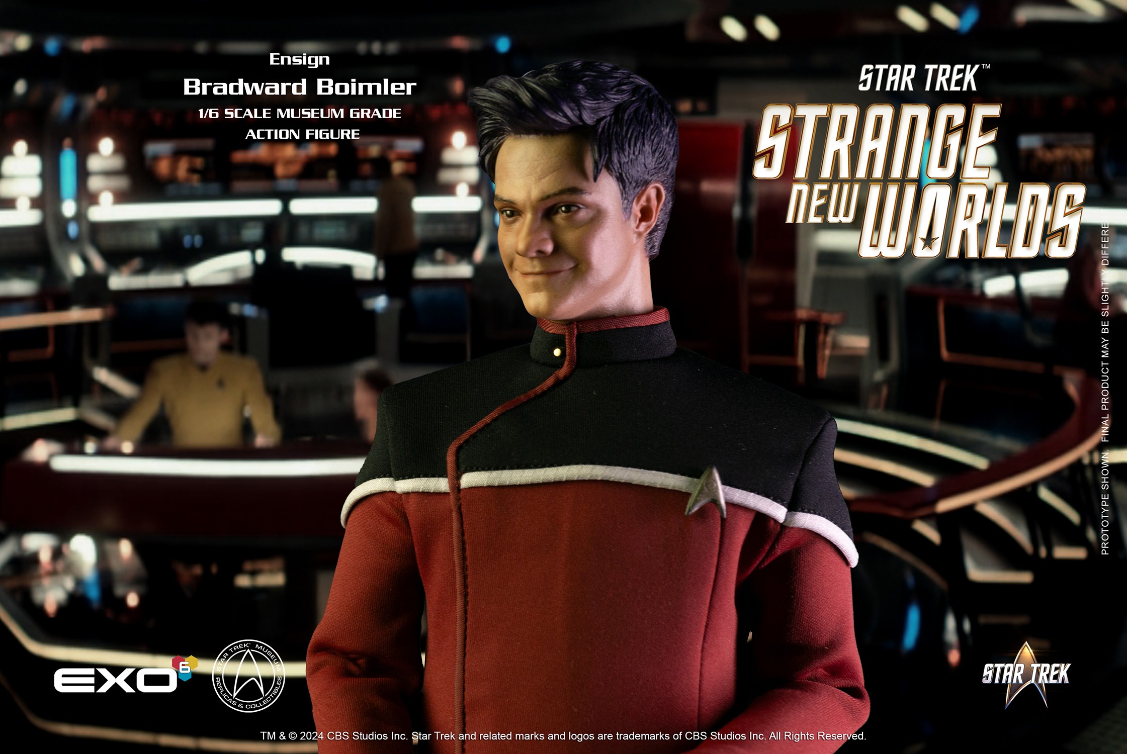 Star Trek Ensign Boimler Sixth Scale Figure  (Prototype Shown) View 9
