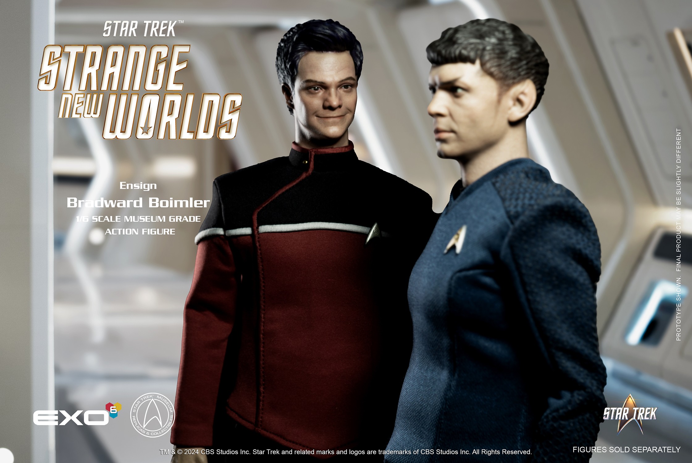 Star Trek Ensign Boimler Sixth Scale Figure  (Prototype Shown) View 10