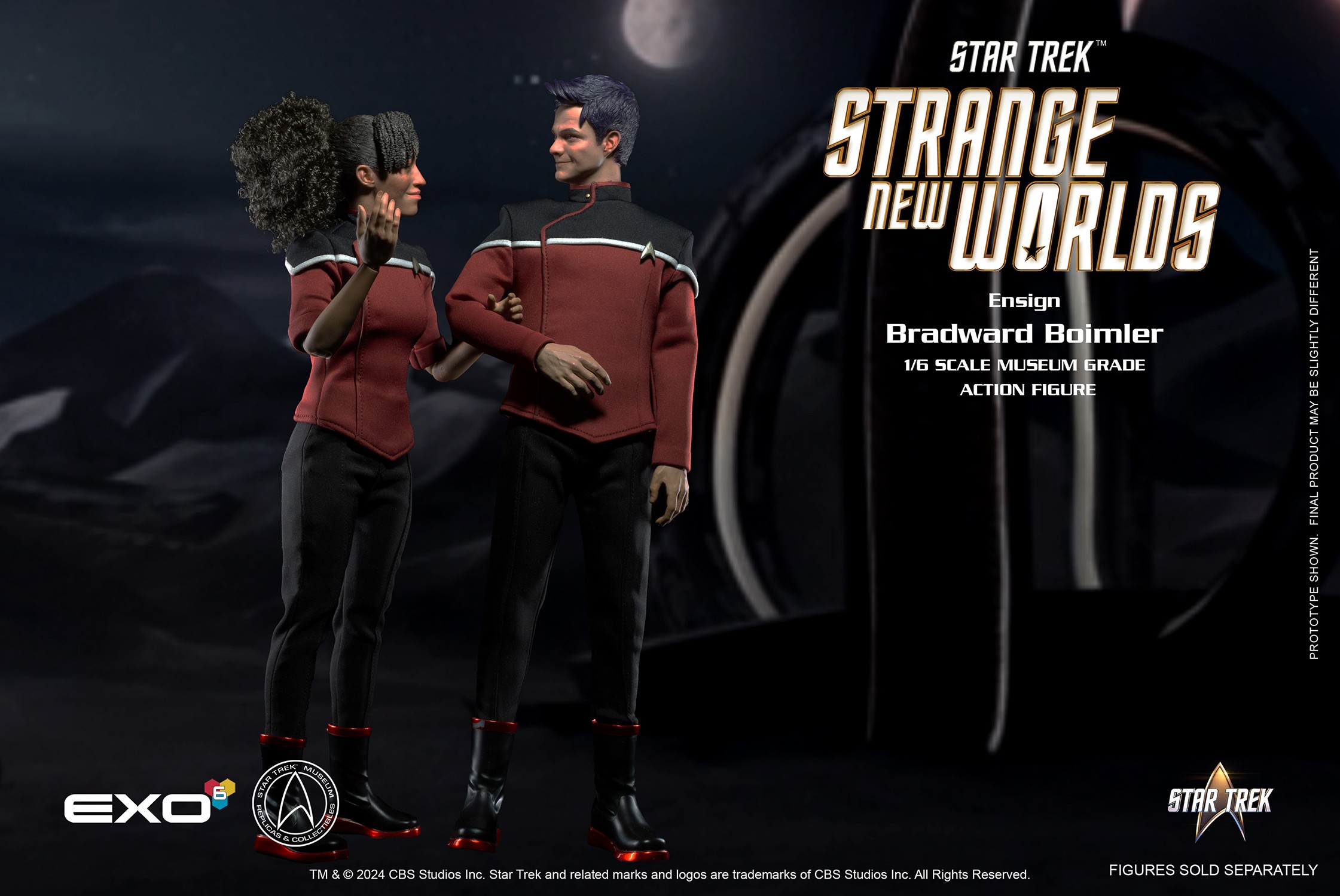 Star Trek Ensign Boimler Sixth Scale Figure  (Prototype Shown) View 11