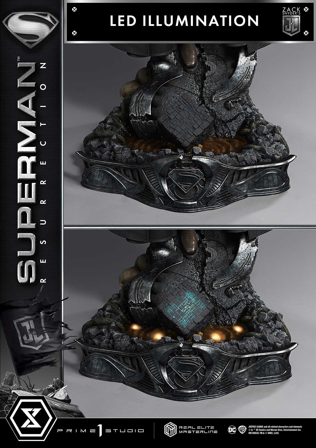 DC Comics Superman Resurrection 1:3 Scale Statue  (Prototype Shown) View 6