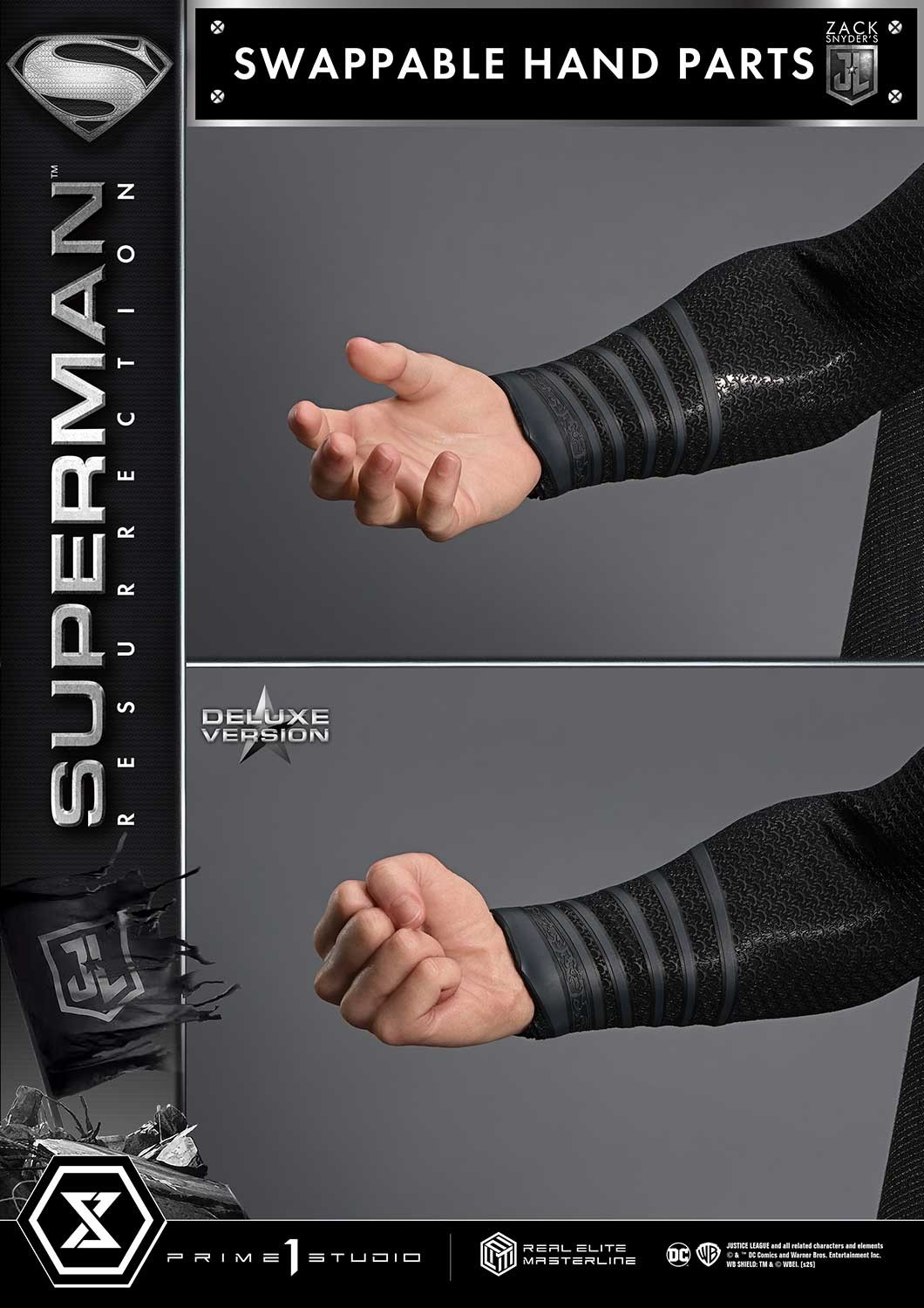 DC Comics Superman Resurrection (Deluxe Bonus Version) 1:3 Scale Statue  (Prototype Shown) View 17