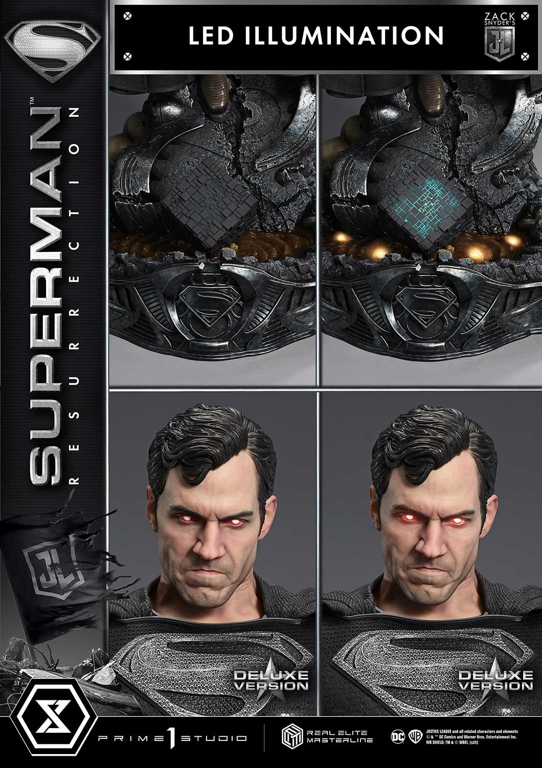 DC Comics Superman Resurrection (Deluxe Bonus Version) 1:3 Scale Statue  (Prototype Shown) View 18