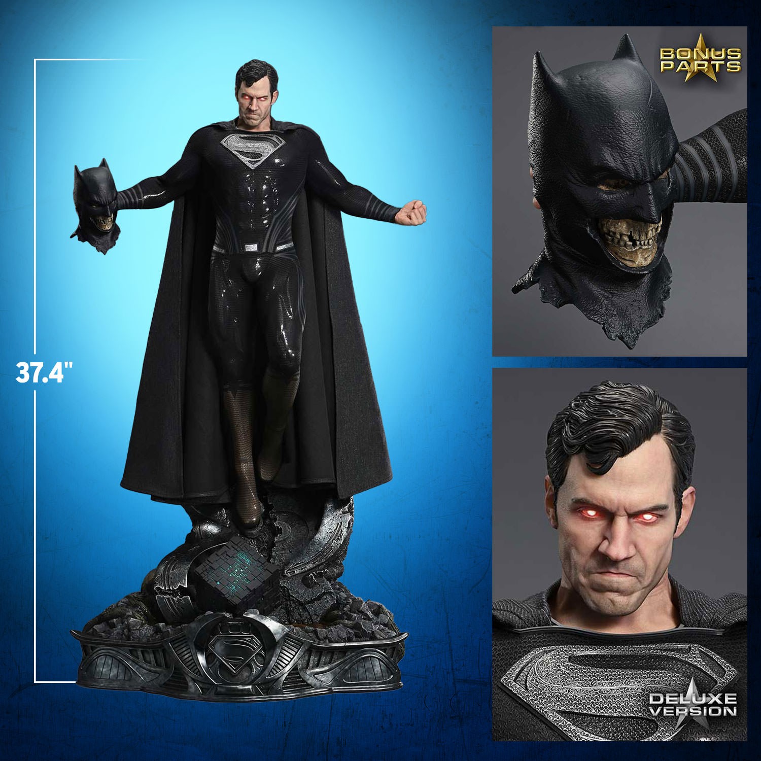 DC Comics Superman Resurrection (Deluxe Bonus Version) 1:3 Scale Statue  (Prototype Shown) View 2