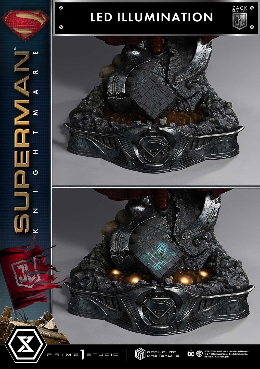 DC Comics Superman Knightmare 1:3 Scale Statue  (Prototype Shown) View 8