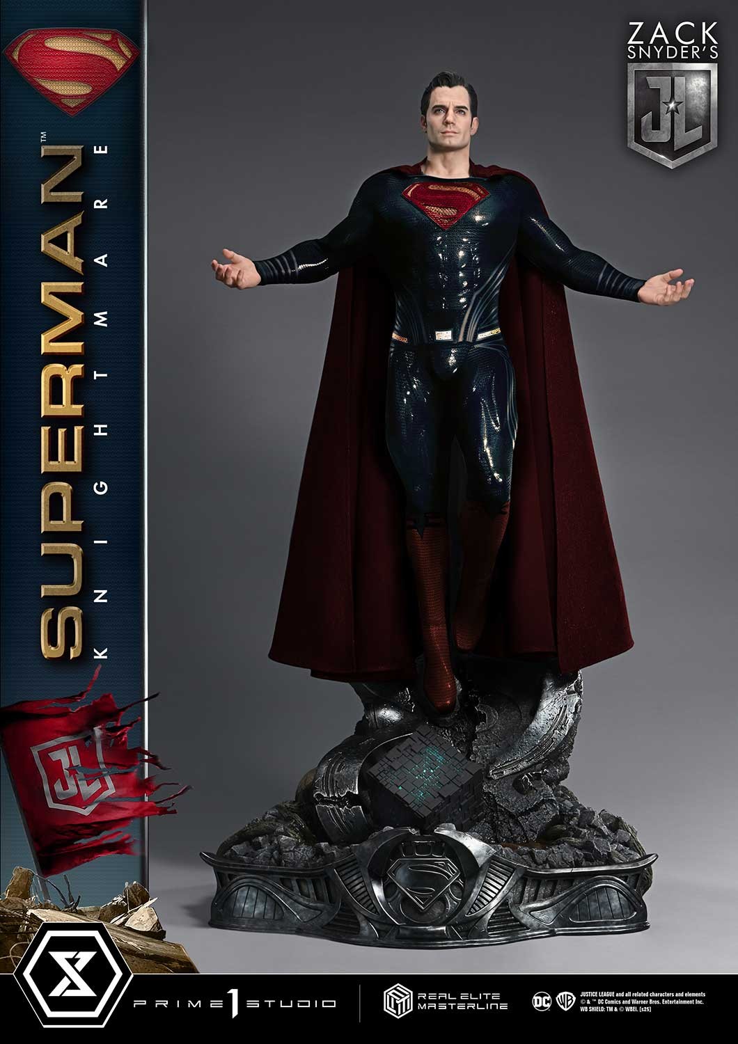 DC Comics Superman Knightmare 1:3 Scale Statue  (Prototype Shown) View 9
