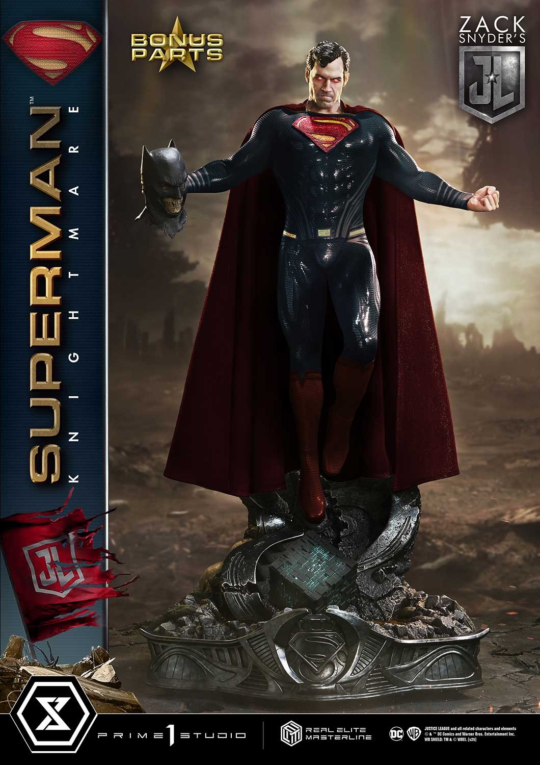 DC Comics Superman Knightmare (Deluxe Bonus Version) 1:3 Scale Statue  (Prototype Shown) View 6