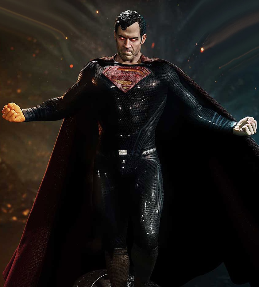 DC Comics Superman Knightmare (Deluxe Bonus Version) 1:3 Scale Statue  (Prototype Shown) View 3