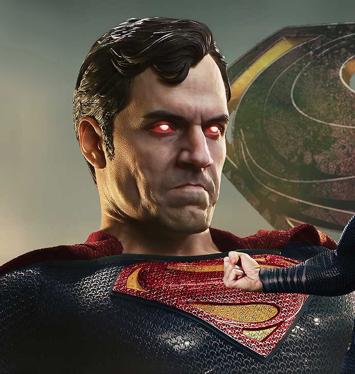 DC Comics Superman Knightmare (Deluxe Bonus Version) 1:3 Scale Statue  (Prototype Shown) View 4