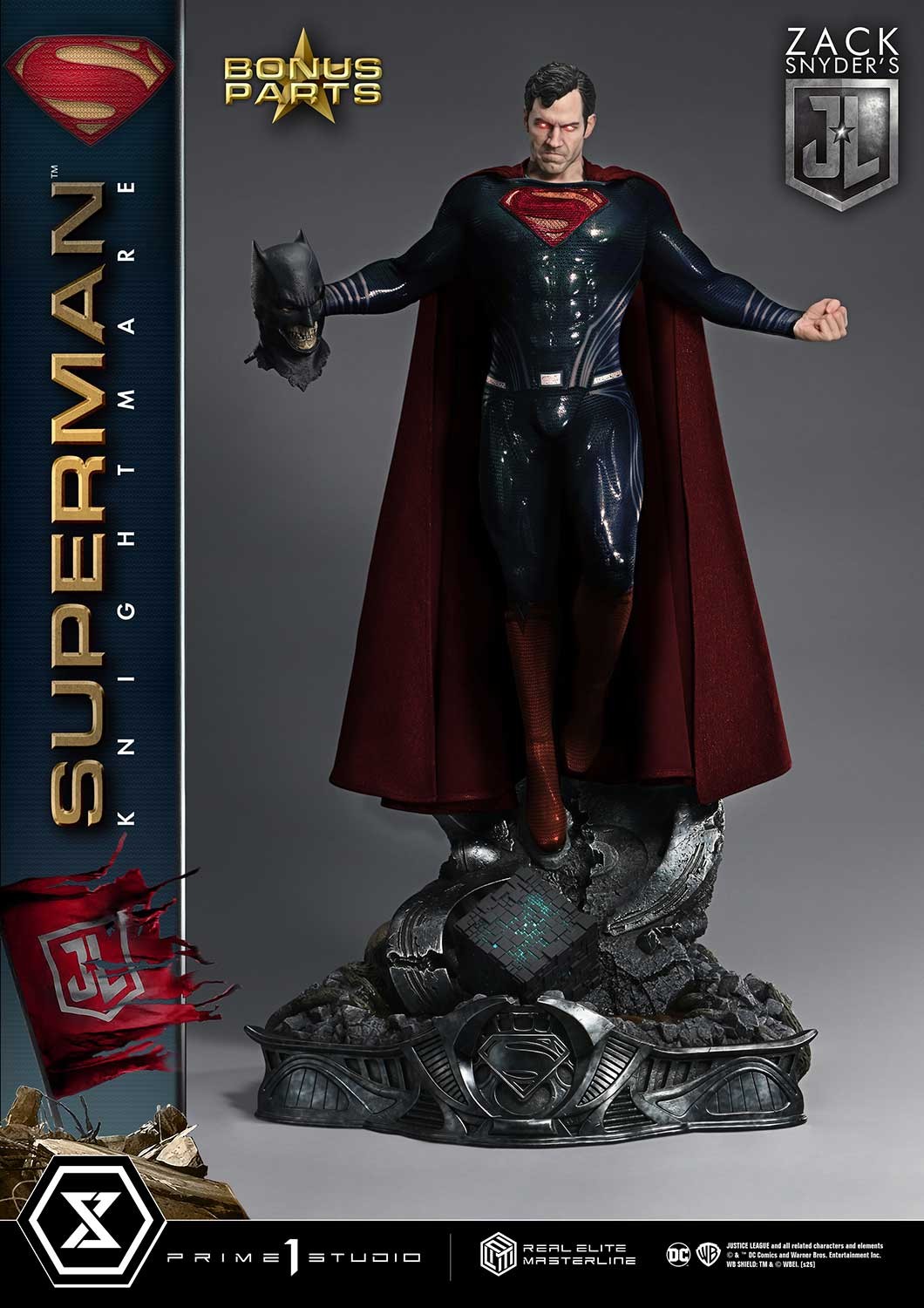 DC Comics Superman Knightmare (Deluxe Bonus Version) 1:3 Scale Statue  (Prototype Shown) View 7