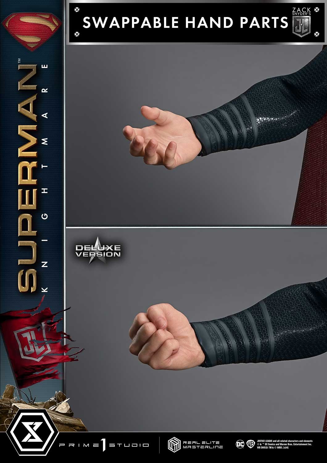 DC Comics Superman Knightmare (Deluxe Bonus Version) 1:3 Scale Statue  (Prototype Shown) View 10