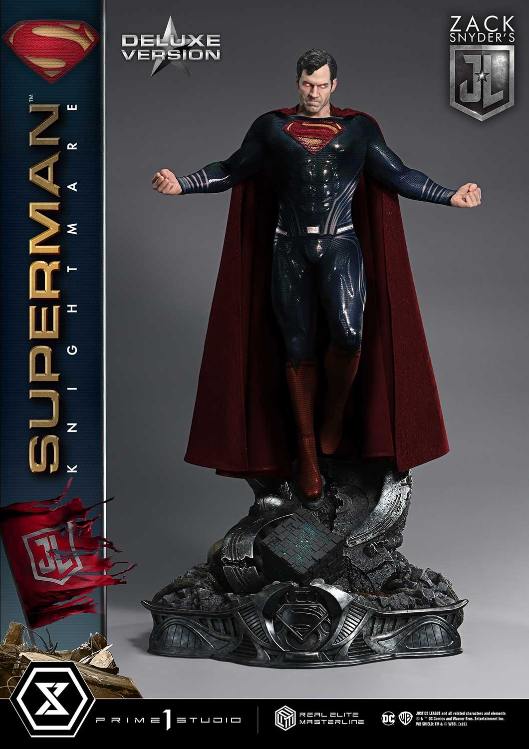 DC Comics Superman Knightmare (Deluxe Bonus Version) 1:3 Scale Statue  (Prototype Shown) View 12