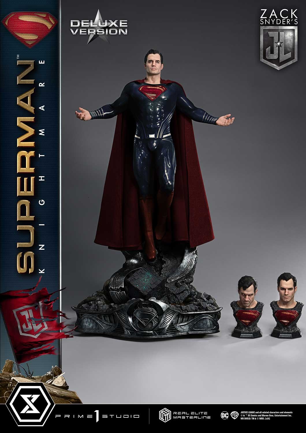 DC Comics Superman Knightmare (Deluxe Bonus Version) 1:3 Scale Statue  (Prototype Shown) View 14