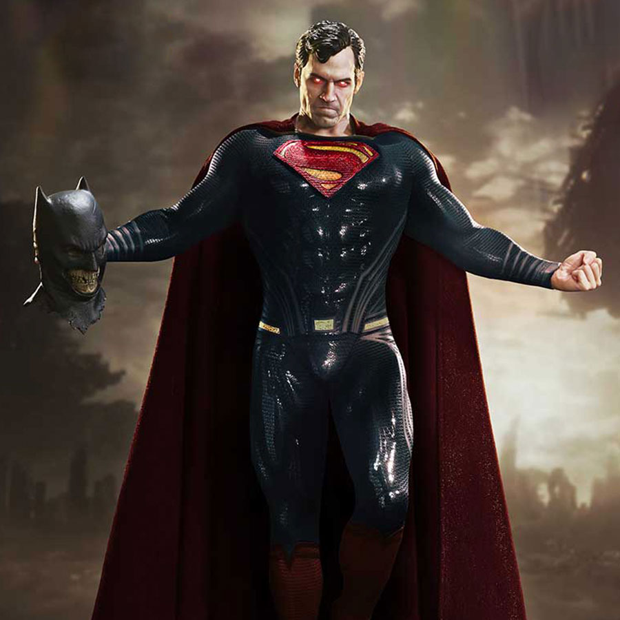 DC Comics Superman Knightmare (Deluxe Bonus Version) 1:3 Scale Statue  (Prototype Shown) View 1