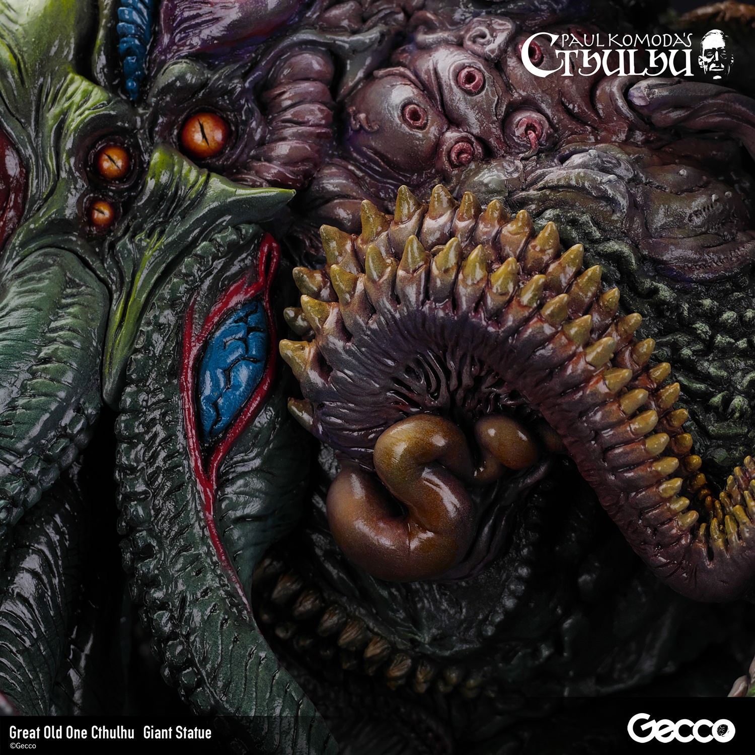 H.P. Lovecraft Great Old One Cthulhu Giant Statues  (Prototype Shown) View 12