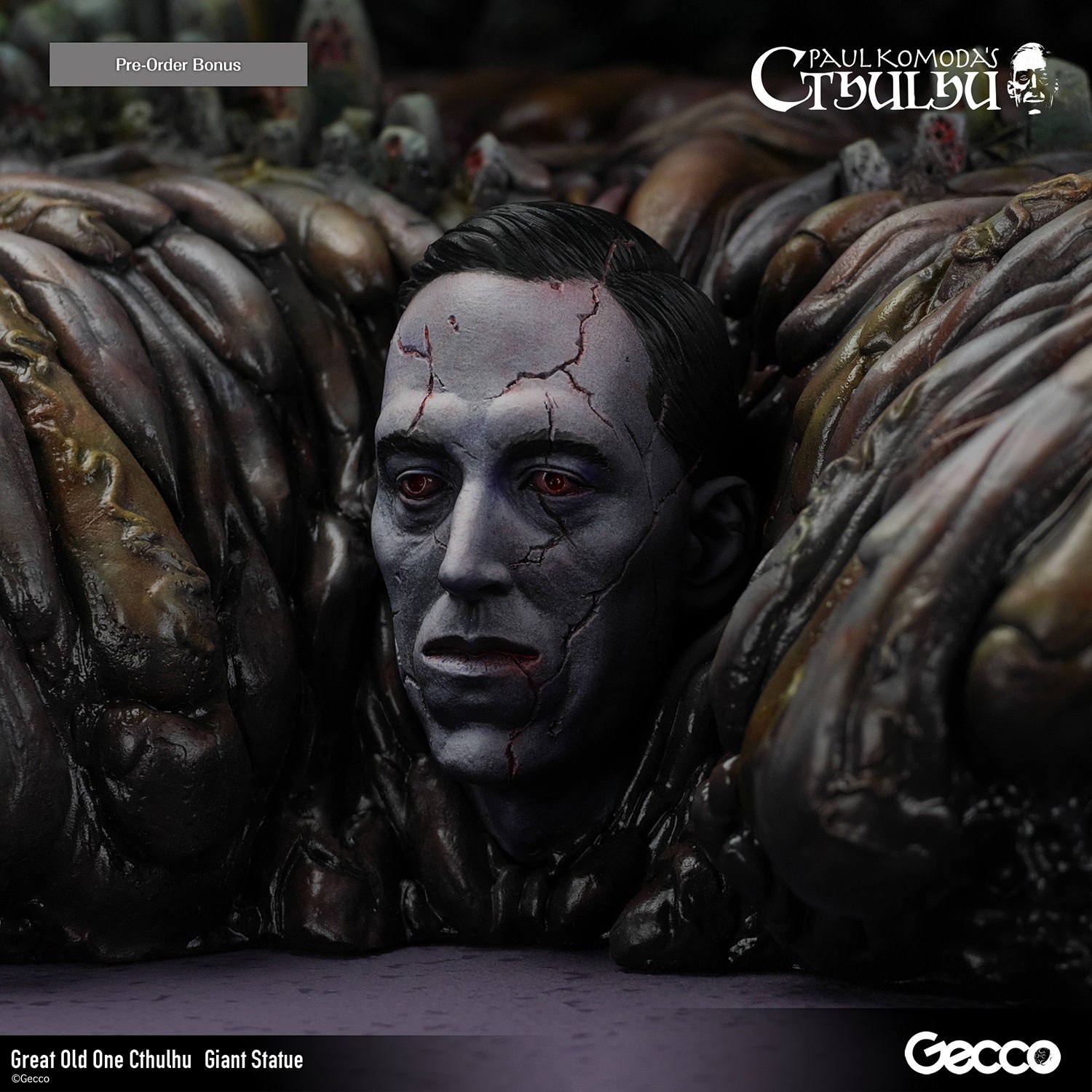 H.P. Lovecraft Great Old One Cthulhu Giant Statues  (Prototype Shown) View 19