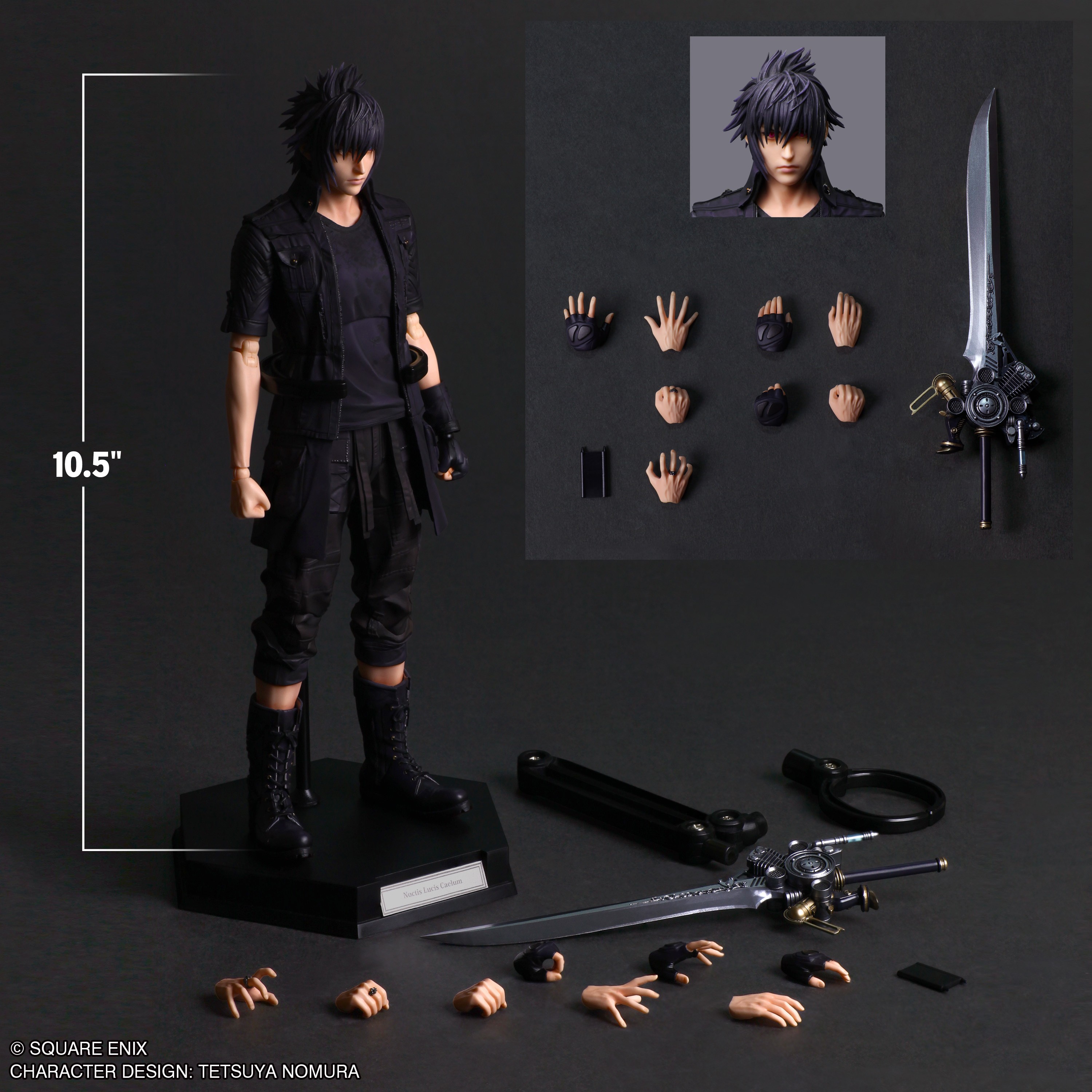 Final Fantasy Noctis Lucis Caelum Action Figure  (Prototype Shown) View 2