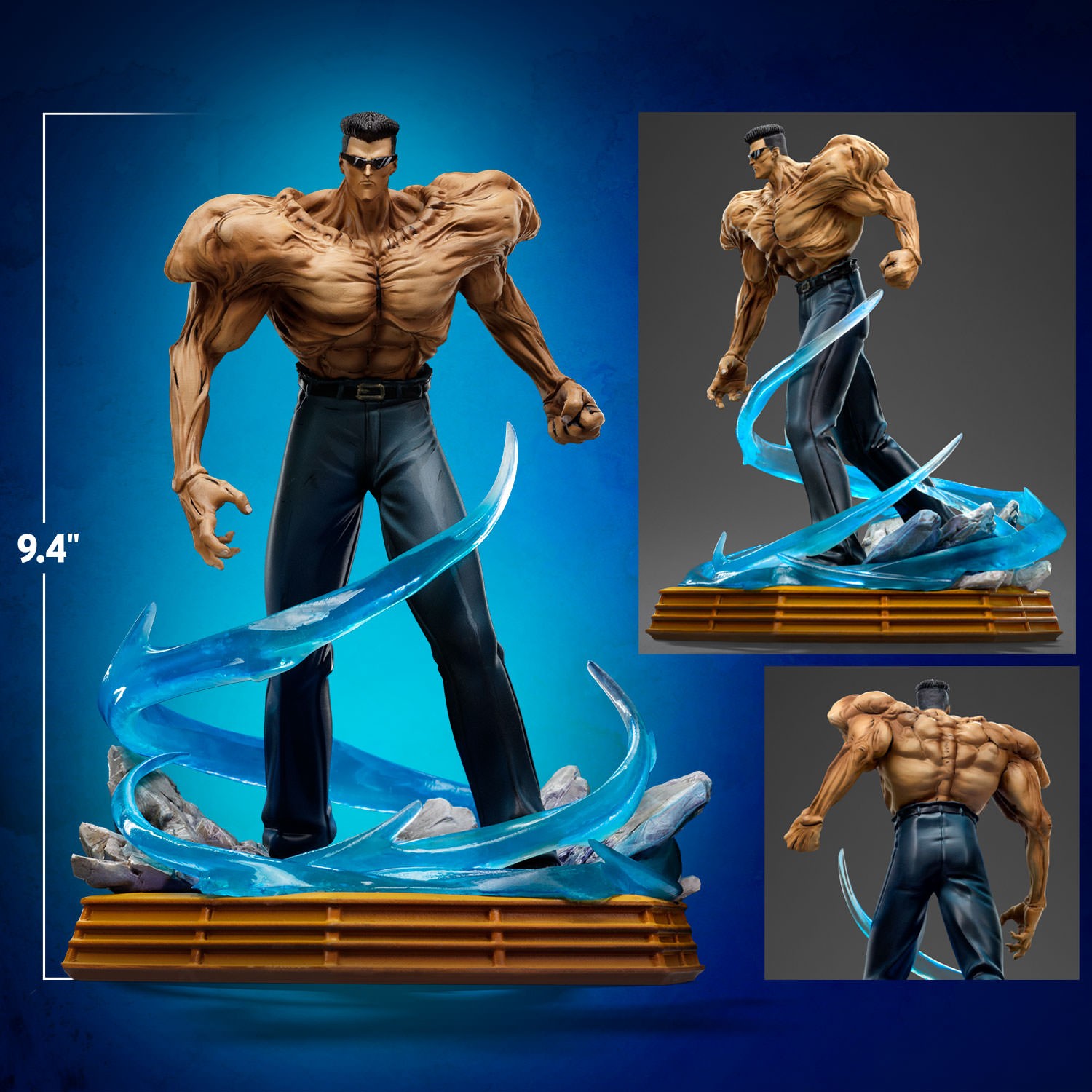 YuYu Hakusho Toguro 1:10 Scale Statue  (Prototype Shown) View 2