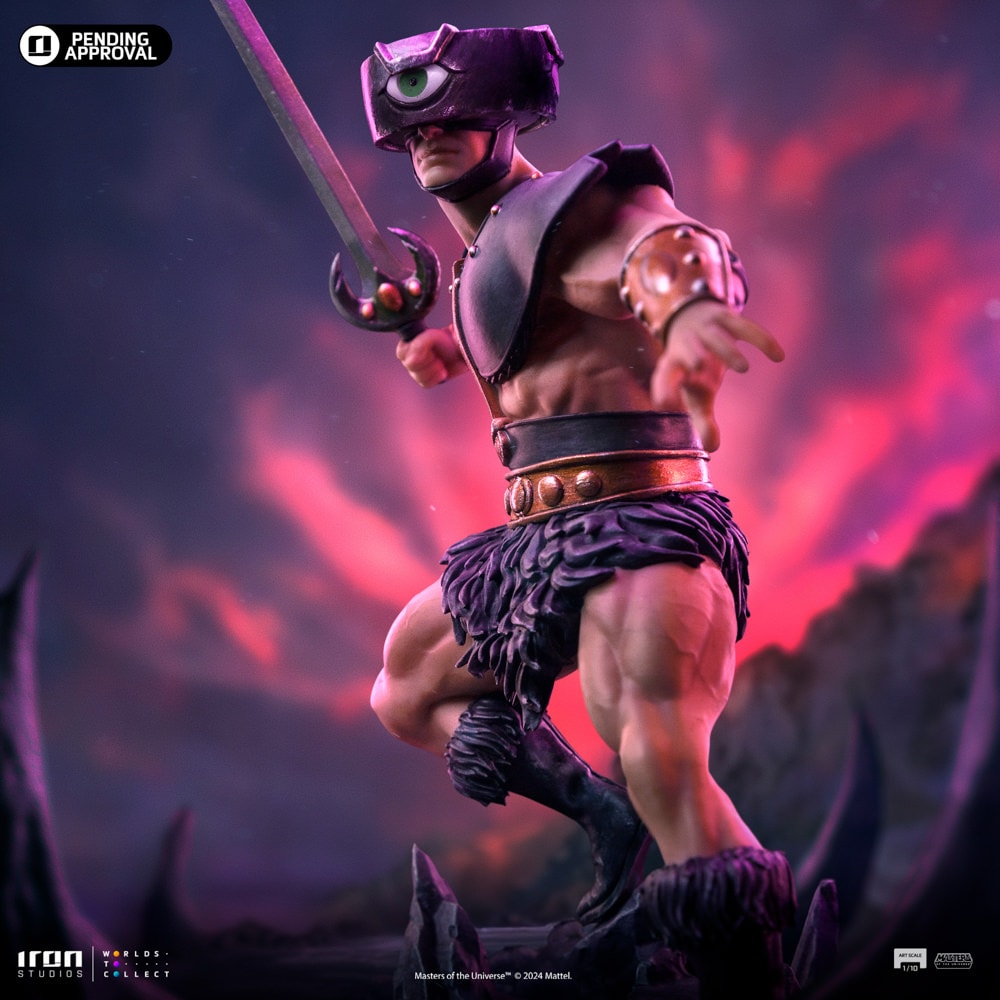 Masters of the Universe Tri-Klops 1:10 Scale Statue  (Prototype Shown) View 5