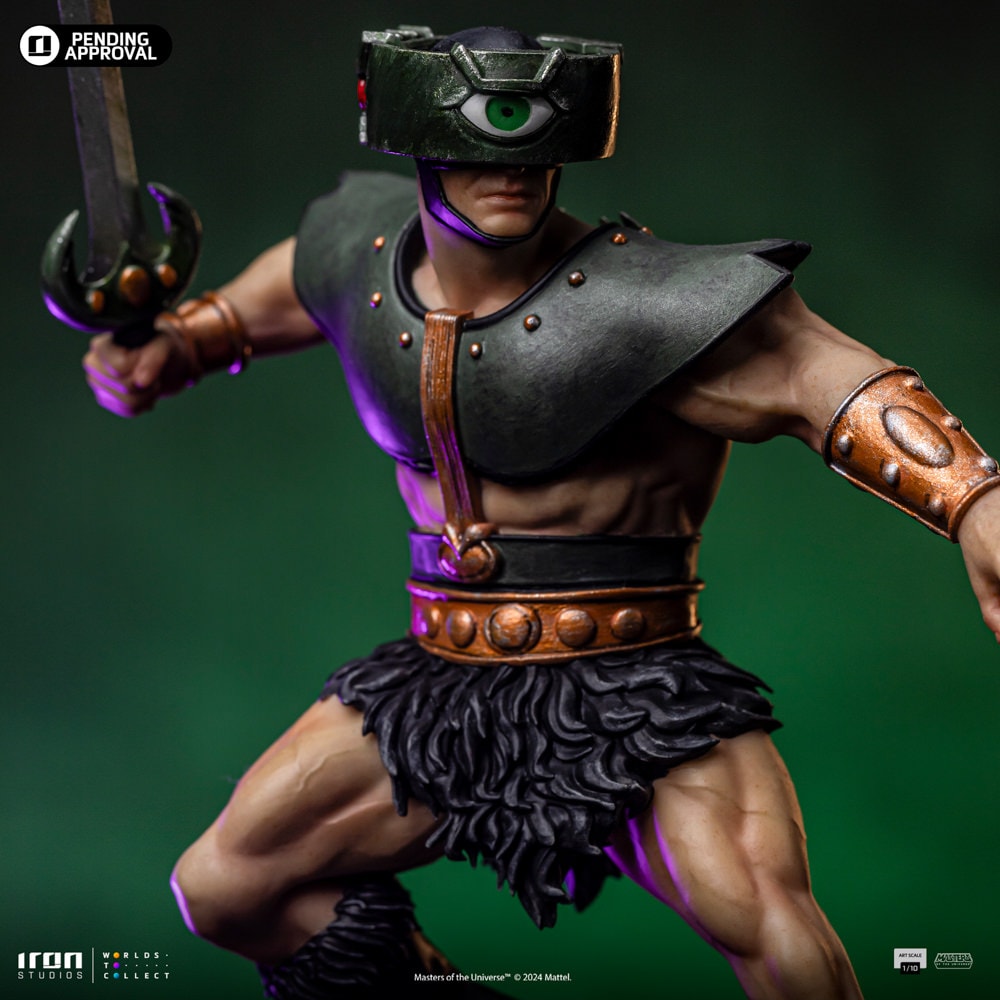Masters of the Universe Tri-Klops 1:10 Scale Statue  (Prototype Shown) View 11