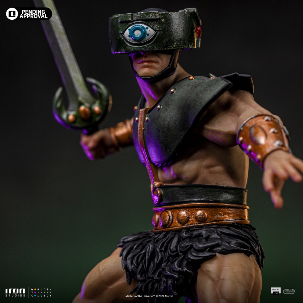 Masters of the Universe Tri-Klops 1:10 Scale Statue  (Prototype Shown) View 14