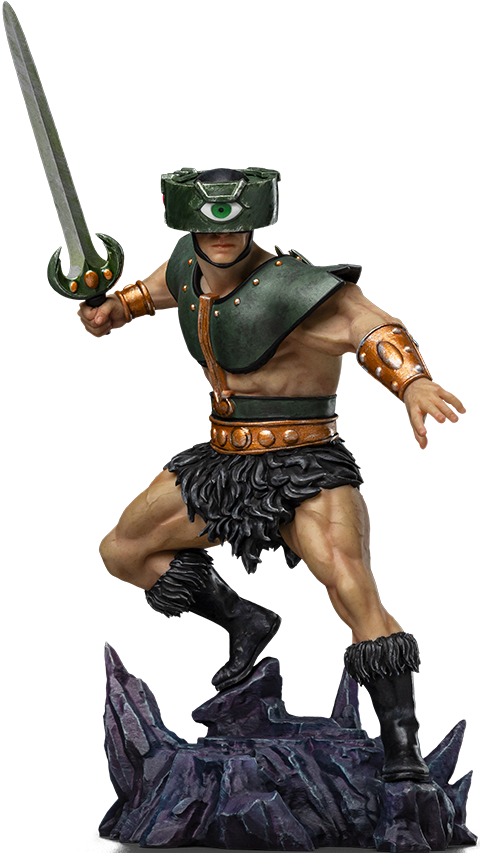 Masters of the Universe Tri-Klops 1:10 Scale Statue  (Prototype Shown) View 15