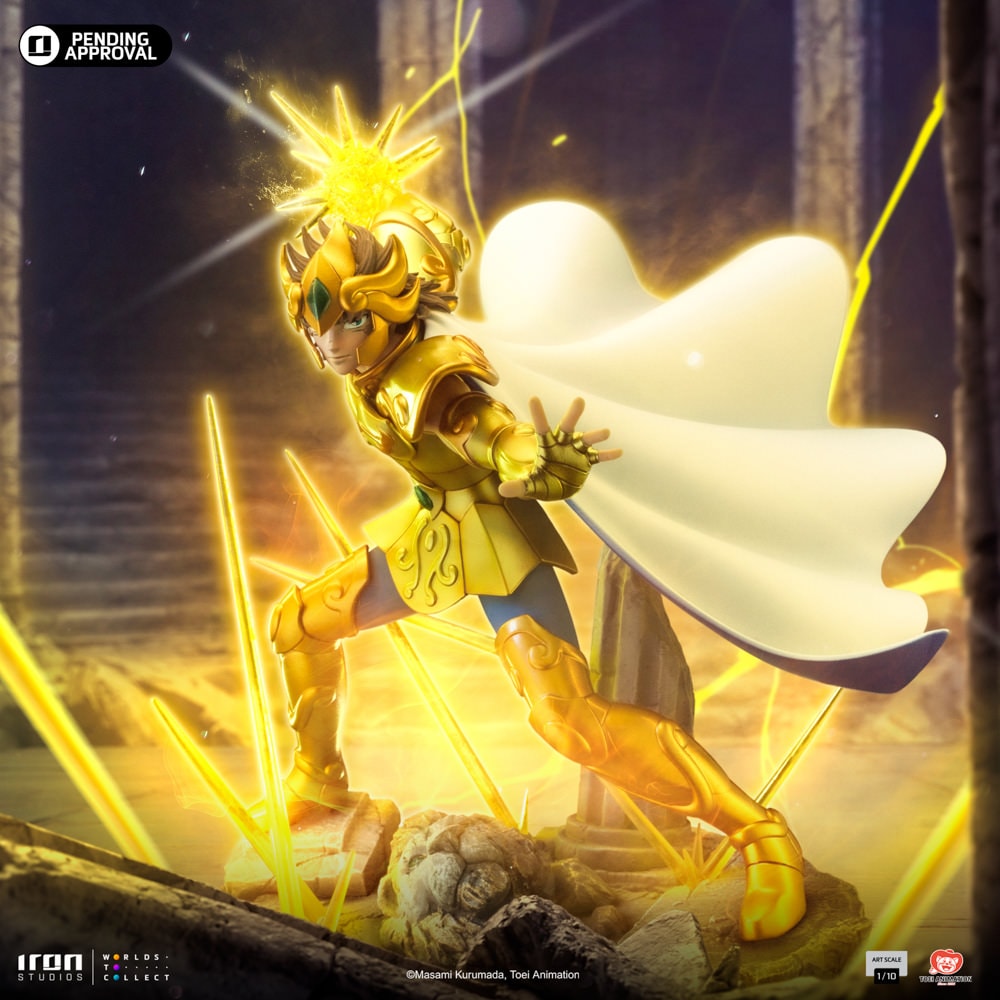おーか様 Leo Aiolia 1:10 Art Scale Statue by Iron Studios | Sideshow
