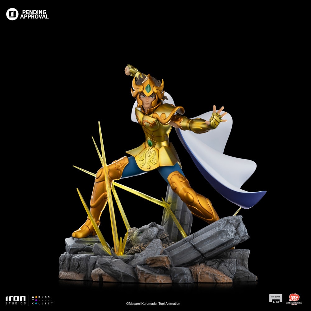 Saint Seiya Leo Aiolia 1:10 Scale Statue  (Prototype Shown) View 9